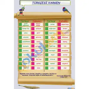 Türkçesi Varken Afişi