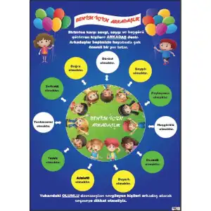 Benim İçin Arkadaşlık Afişi