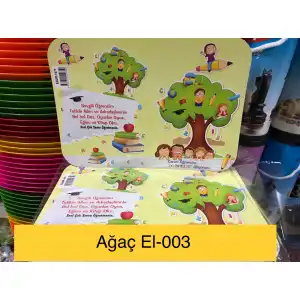 Ağaç ve Çocuklar Temalı Karne Dosyası