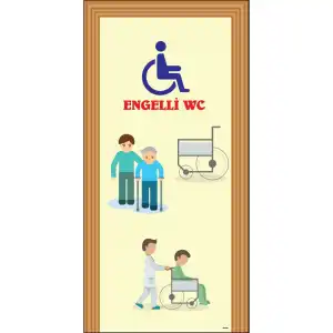 Engelli WC Kapı Giydirme