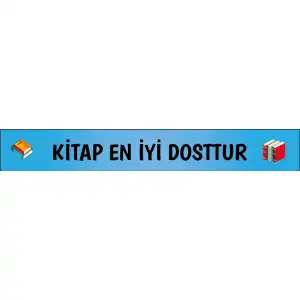 Kitap En İyi Dosttur Kiriş Yazısı