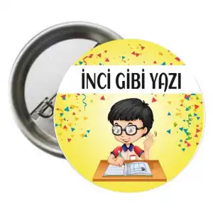 İnci Gibi Yazı Rozeti