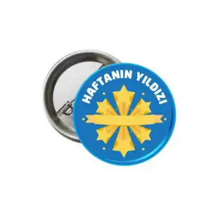Haftanın Yıldızı Öğrenci Rozeti 3