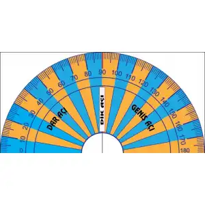 Kapı Altı Açı Ölçer (Yere Yapıştırma)
