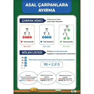 Asal Çarpanlara Ayırma Afişi (Posteri)