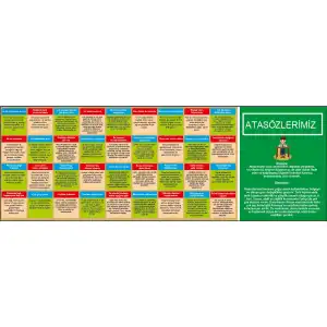 Atasözleri Afişi 2