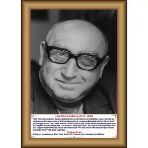 Fazıl Hüsnü Dağlarca Afişi