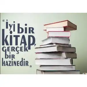 Kitap Okumak Afişi (Posteri) 7