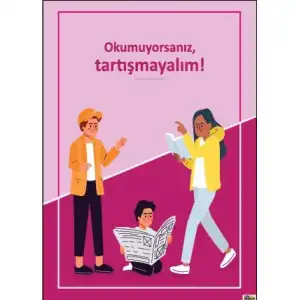 Okumuyorsan Tartışmayalım Afişi (Posteri)