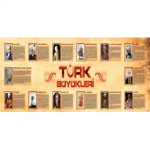 Türk Büyükleri Afişi (posteri)