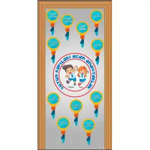 Anahtar Nezaket Sözcükleri Kapı Giydirme