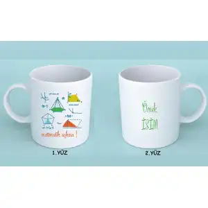 Geometrik Şekilli Öğretmen Kupası