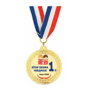 Kitap Okuma Yarışması Birincisi Madalyası (Altın)
