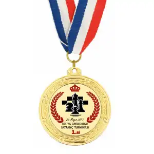 Satranç Turnuvası Madalyası (Birinci)