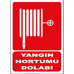 Yangın Hortumu Dolabı Levhası