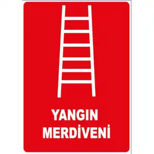 Yangın Merdiven Levhası