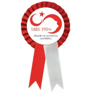 10 Kasım Kokartı 1 (MAVİ)