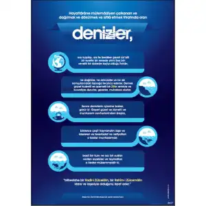 Din Dersi Denizler Afişi (Posteri)