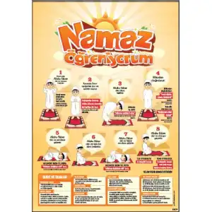 Namaz Öğreniyorum Afişi (Posteri) 2