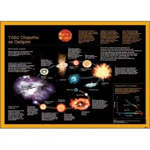 Yıldız Oluşumu ve Gelişimi Afişi (Posteri)