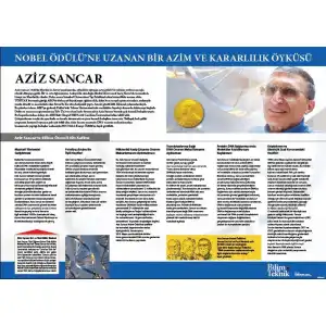 Aziz Sancar Afişi (Posteri)