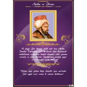 Nedim ve Divanı Afişi