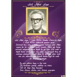 Arif Nihat Asya Afişi (Posteri) 2