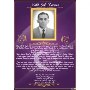 Cahit Sıtkı Tarancı Afişi (Posteri)