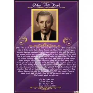 Orhan Veli Kanık Afişi (Posteri) 2