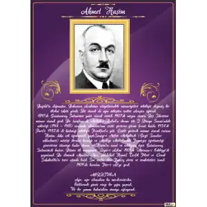 Ahmet Haşim Afişi (Posteri) 2