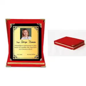 Resimli Kişiye Özel Plaket