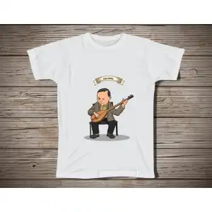 Adam Olmuş Çocuklar Tişörtü (Aşık Veysel)