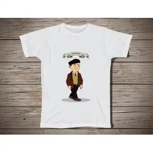 Adam Olmuş Çocuklar Tişörtü (Rauf Denktaş)