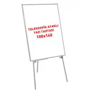 Ayaklı Teleskopik Yazı Tahtası 100x140
