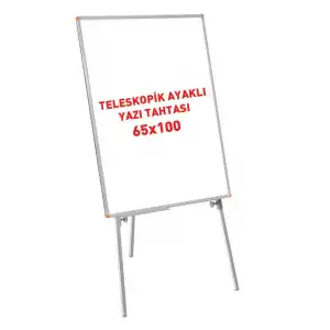 Ayaklı Teleskopik Yazı Tahtası 65x100
