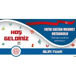 Bilim Fuarı Brandası 8