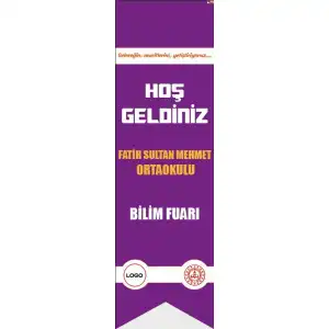 Bilim Fuarı Kırlangıç Bayrak 10