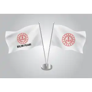 Bilim Fuarı Masa Bayrağı 1