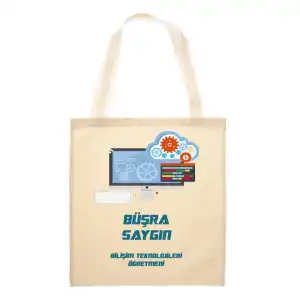Bilişim Teknolojileri Öğretmeni Bez Çanta (Baskılı)