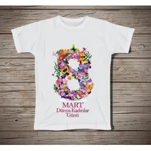 Dünya Kadınlar Günü Tişörtü 2