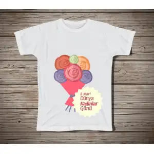 Dünya Kadınlar Günü Tişörtü 4