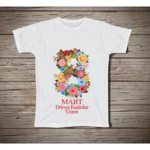 Dünya Kadınlar Günü Tişörtü 5