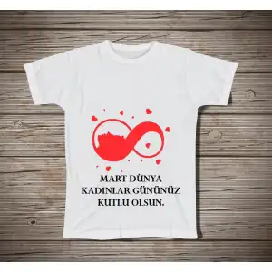 Dünya Kadınlar Günü Tişörtü 6