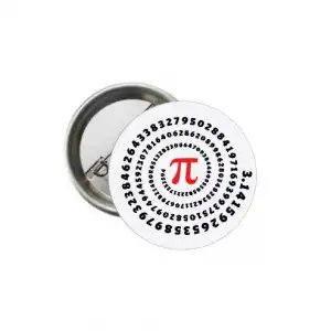 Dünya Pi Günü Rozeti 1