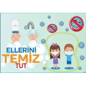 Ellerini Temiz Tut Afişi (Posteri)