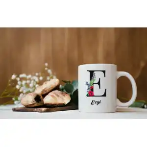 Kişiye Özel (E) Harfli Kupa