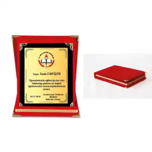 Kişiye Özel İsimli Plaket 2