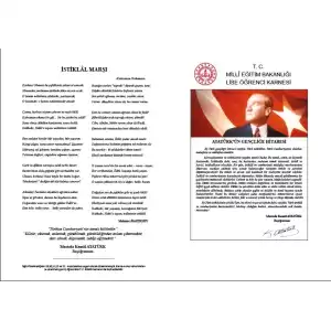 Lise Öğrenci Karnesi (Meb Onaylı)