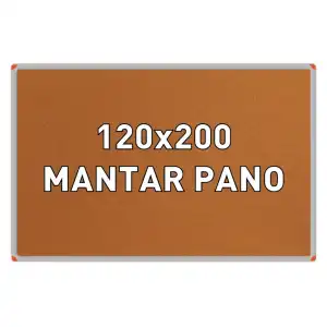 Mantar Pano 120x200 (Alüminyum Çerçeve)