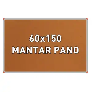 Mantar Pano 60x150 (Alüminyum Çerçeve)